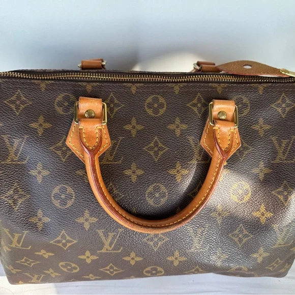 Louis Vuitton Brown Monogram Travel Bag - Picture 6 of 15